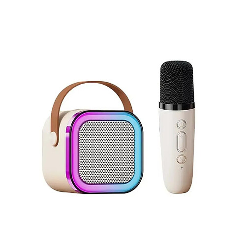 Yonis Mini Enceinte Bluetooth Karaoke Portable