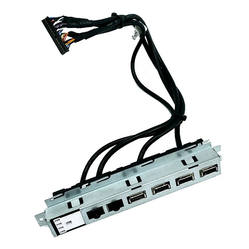 Carte Façade PC Dell 790 990 DT 0519T8 519T8 Optiplex 4x USB 2.0 Audio IN/OUT · Occasion