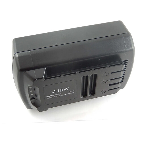 vhbw Li-Ion Batterie 3000mAh (36V) pour outils Güde batterie-tondeuse 370/36 Li-Ion (95540) comme 95526, 95543.