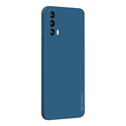 Coque en silicone PINWUYO Découpes précises, texture lisse, antichoc, bleu pour votre Meizu 18/18S