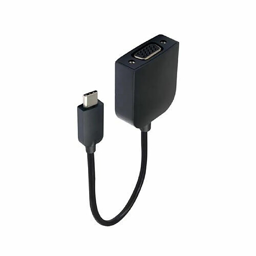 Adaptateur USB-C Mâle vers VGA Femelle Accsup 20 cm Noir