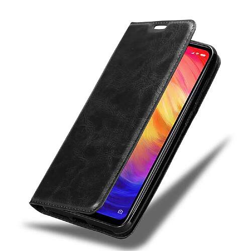 Cadorabo Coque Xiaomi RedMi NOTE 7 Etui en Noir