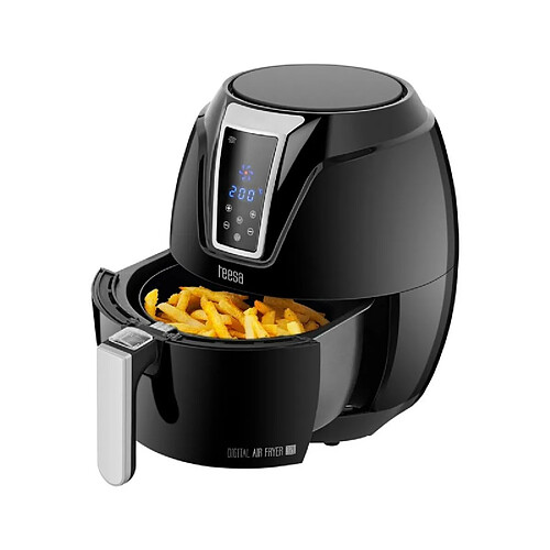 Friteuse à Air TEESA Digital Noir 1400 W 3,2 L