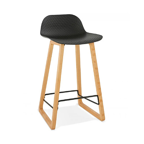 Kokoon Design Tabouret de bar design ASTORIA BLACK 47x46x86,5 cm