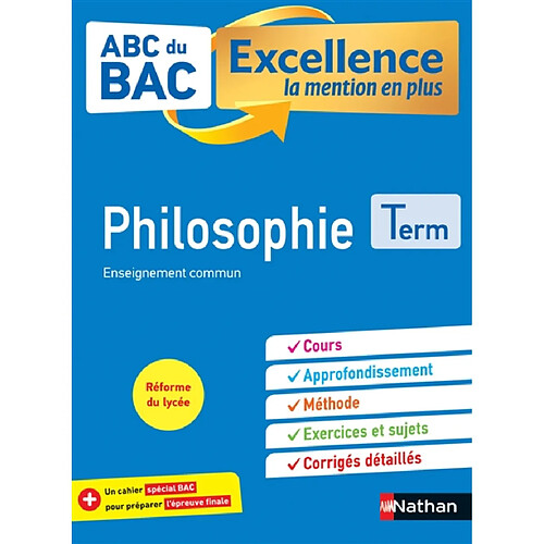 Philosophie terminales : enseignement commun : réforme du lycée · Occasion