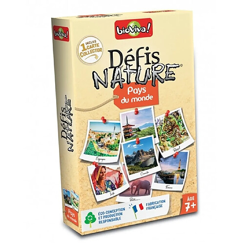 Défis nature : pays du monde