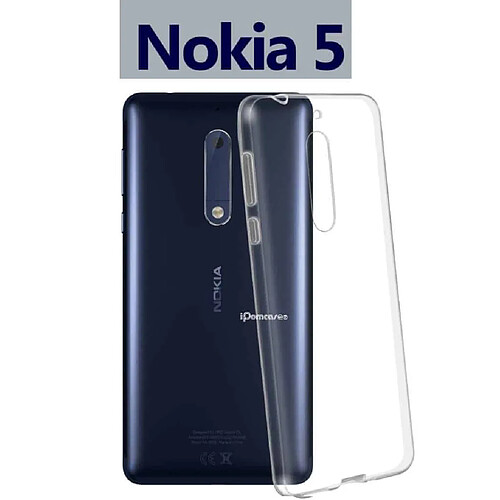 Ipomcase Coque Transparente Antichocs pour NOKIA 5 (2017)