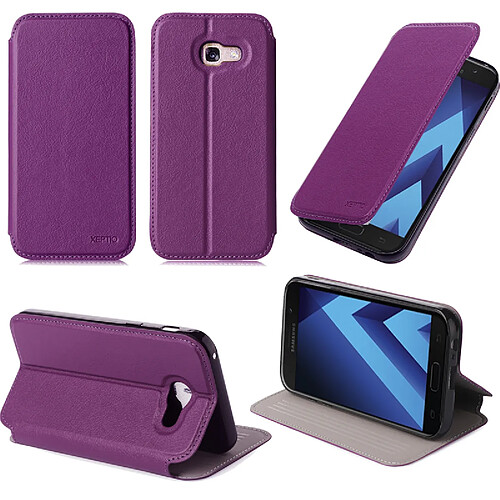 Xeptio Etui Samsung Galaxy A3 2017 4G Ultra Slim violet - Housse coque de protection