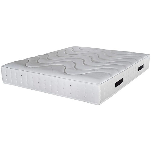 Ebac Matelas 140x190 Ritmo - Ressorts ensachés - Hauteur 27 cm - Très ferme