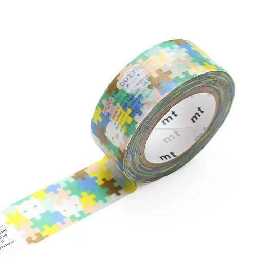 Masking tape KIDS - Puzzle - 1,5 cm x 7 m