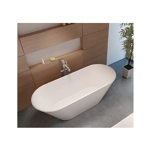 Baignoire îlot en solid surface RIHO BARCELONA 170x70 cm