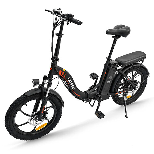 [BK] Fafrees F20 Bicycle de montagne électrique pliant,noir