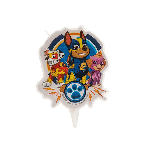 BOUGIE PAW PATROL 7,5 CM