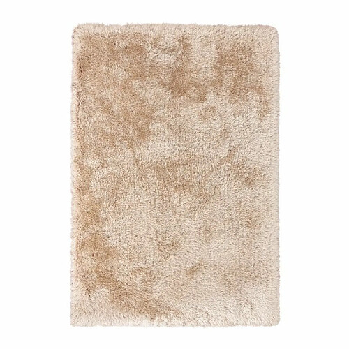 Paris Prix Tapis Shaggy Fait Main Cosy Champagne 120 x 170 cm