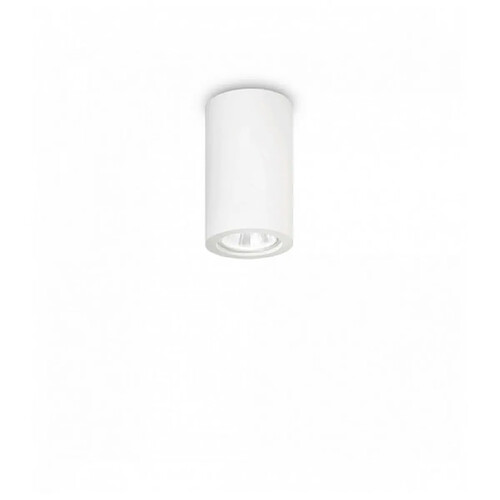 Ideal Lux Plafonnier Blanc TOWER 1 ampoule Diamètre 7 Cm