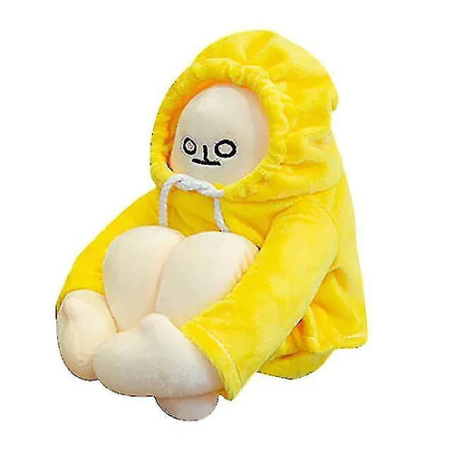 Universal 36 cm Doll Plux Toy Banana Man Doll Yellow Variable Doll Plux Toy