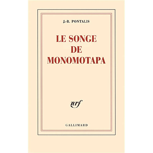 Le songe de Monomotapa · Occasion