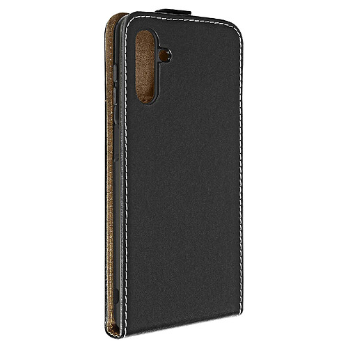 Avizar Étui pour Samsung Galaxy A13 5G et A04s Clapet Vertical avec Porte-carte Noir