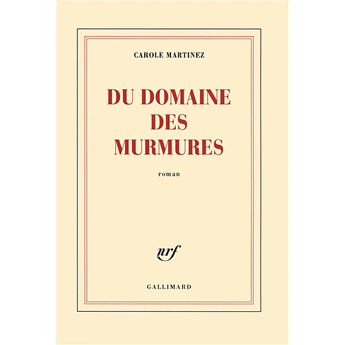 Du domaine des murmures · Occasion