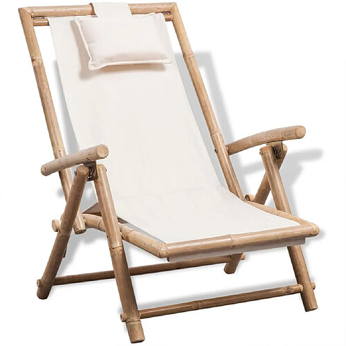 Maison Chic Chaise de terrasse jardin,fateuill d'extérieur d'extérieur Bambou -GKD63337