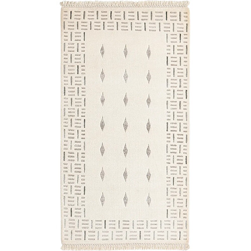 Vidal Tapis de laine 150x81 beige Darya