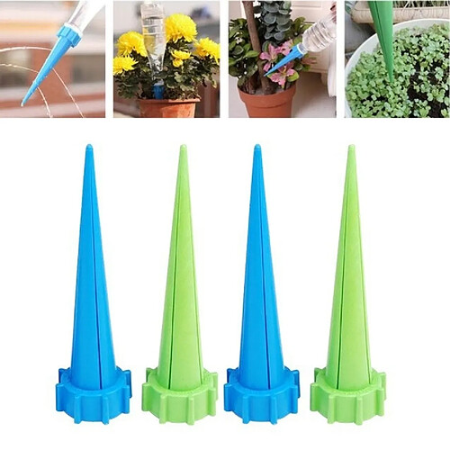 Wewoo 4 PCS Cône D'arrosage Spike Arrosage Automatique Irrigation Spike Jardin Des Plantes Fleur Goutte À Arroseur, Livraison Couleur Aléatoire