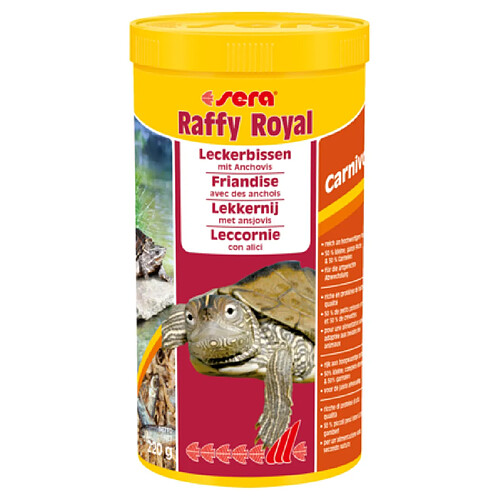 Friandise sera raffy Royal 1000ml tortue aquatique