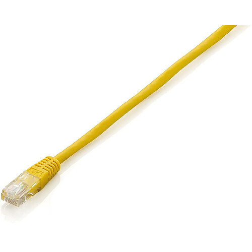 Câble réseau équiper Rj45 U/Utp Cat6 jaune 15M