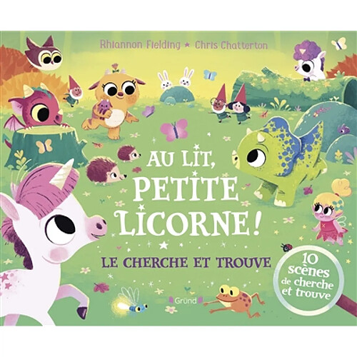 Au lit, petite licorne ! : le cherche et trouve