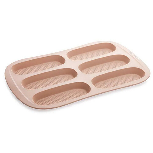 Tescoma Moule petits pains silicone 6 empreintes 14 x 5,5 cm