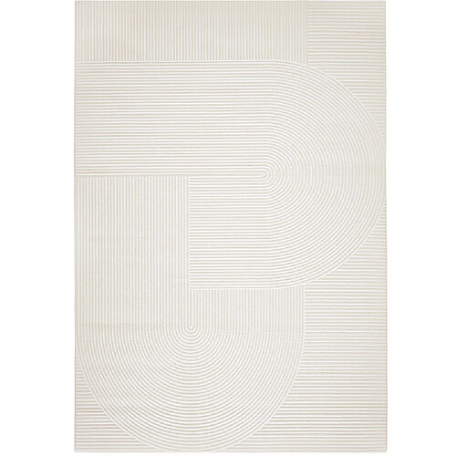 ICONIK INTERIOR Grand Tapis Design Contemporain et Moderne - Beige (290x200 cm) - Vreis Beige