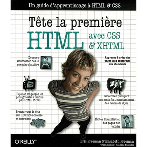 HTML avec CSS & XHTML : tête la première · Occasion