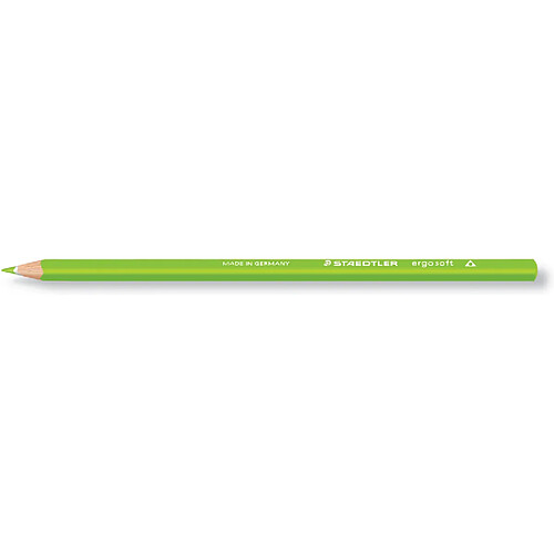 STAEDTLER Crayon de couleur ergosoft, vert jaunâtre ()