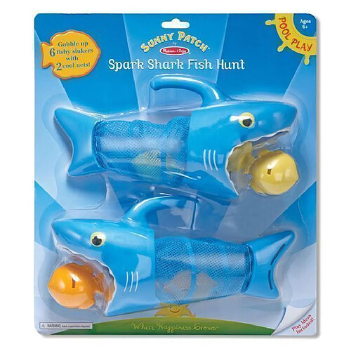 Melissa & Doug Jouet de bain attrapeur Sunny Patch Requin