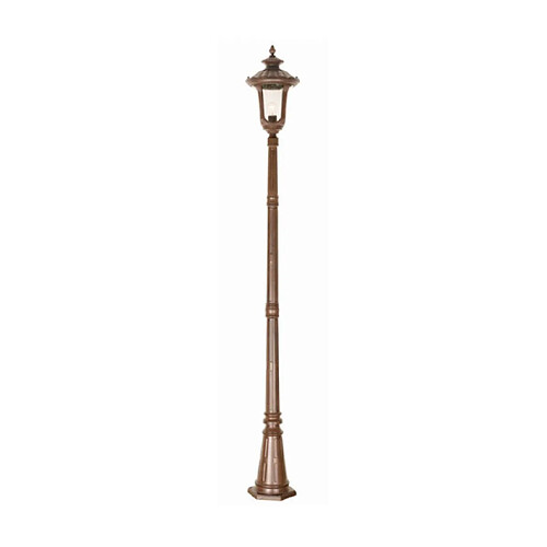 Elstead Lighting Lampe sur pied extérieur Chicago Patine Bronze Rouillé