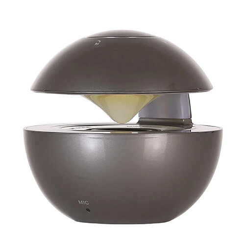 Yonis Enceinte Bluetooth Portable Lumière LED Autonomie 4h TF AUX