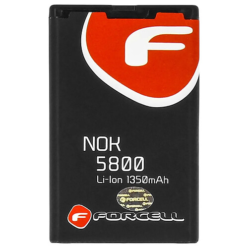 Batterie Lumia 520/Lumia 525 Batterie Rechange 1350mAh Forcell Type BL-5J - Noir