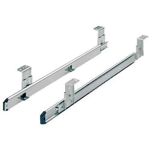 Hettich France Paire de coulisses à billes KA 3434 HETTICH - Charge 20 kg - L.450 mm - Pour support clavier coulissant - 77803