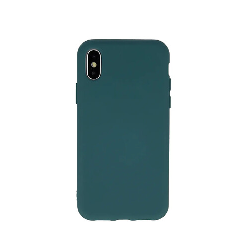 Coque en silicone pour iPhone 11 vert forêt