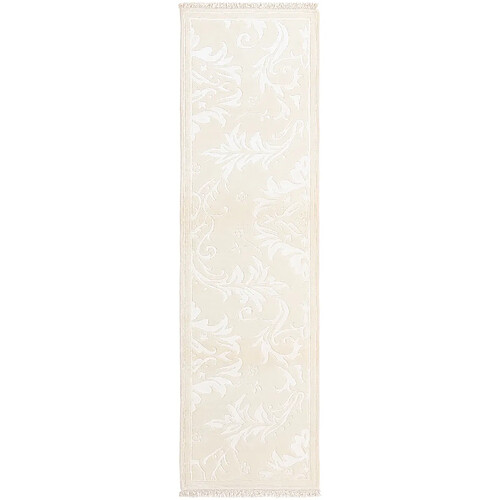 Vidal Tapis de couloir en laine 292x81 beige Darya