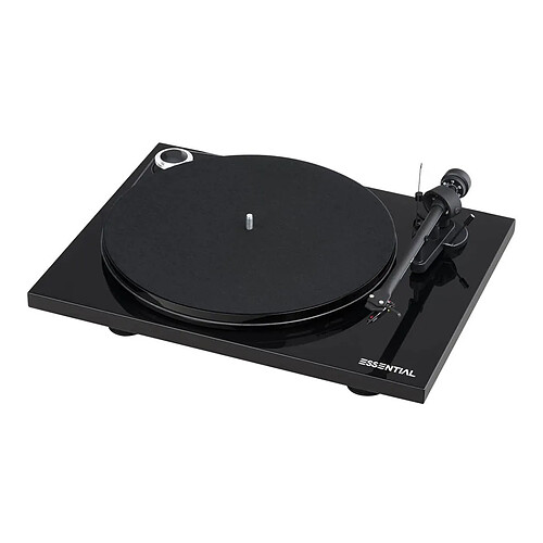 Pro-Ject Essential III Digital OM-10e Noir laqué - Platine Vinyle · Reconditionné