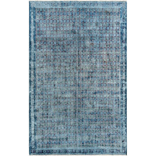 Vidal Tapis de laine 279x172 Bleu Vintage Royal