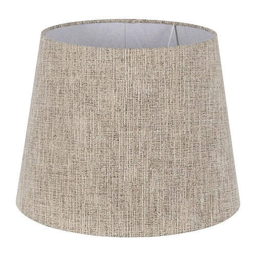 BigBuy Home Écran de lampe Marron Polyester 50 x 50 x 38 cm