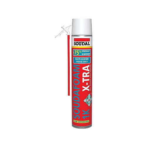 Soudal Mousse polyuréthane à faible expansion manuel modèle Xtra 750ml