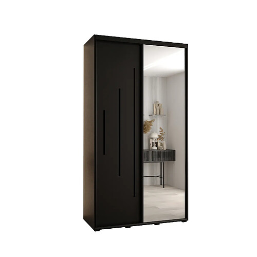 Abiks Meble Armoire Davos 13 À Portes Coulissantes 235,2/130/60 2 Portes