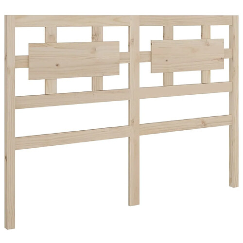 Maison Chic Tête de lit moderne pour chambre - Décoration de lit 140,5x4x100 cm Bois massif de pin -MN18210