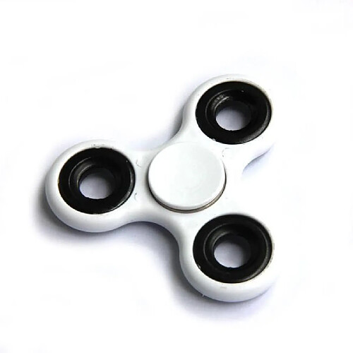 Fidget Hand Spinner Jouet Anti Stress Blanc