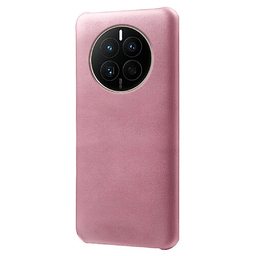 Coque en TPU + PU texture des veaux, antichoc, antidérapante pour votre Huawei Mate 50 4G - or rose