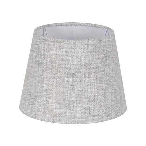 BigBuy Home Écran de lampe Gris Polyester 30 x 30 x 22 cm