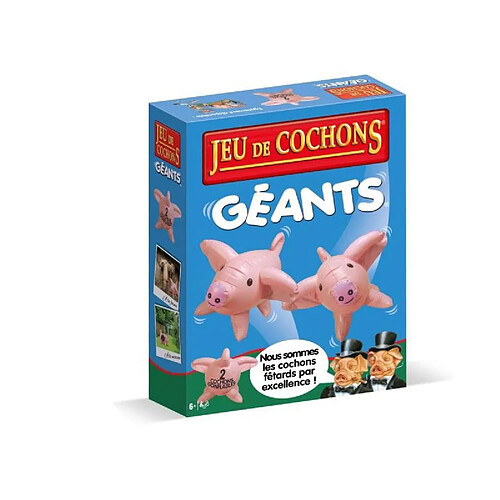 JEU DE COCHONS GEANTS - Jeu de plateau - WINNING MOVES